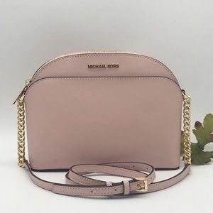 MICHAEL KORS MD DOME CROSSBODY POWDER BLUSH